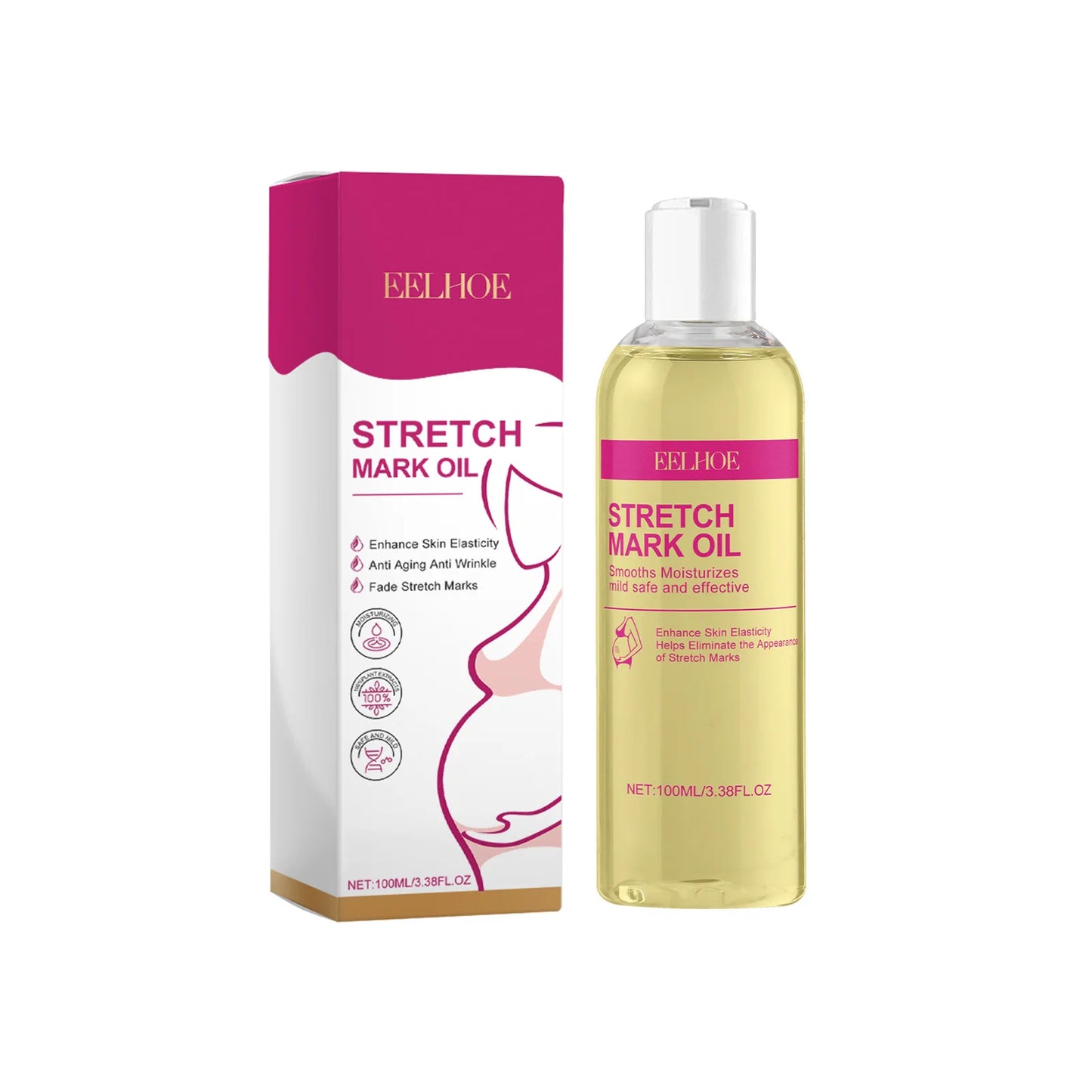 EELHOE® SilkBelly™ [Fast-Absorbing Recovery Oil for Moms]