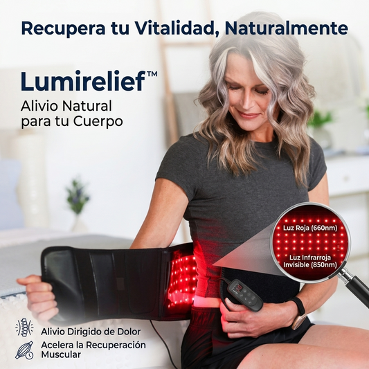 LumiRelief™ Terapia de Luz Roja [Alivio Natural para tu Cuerpo]